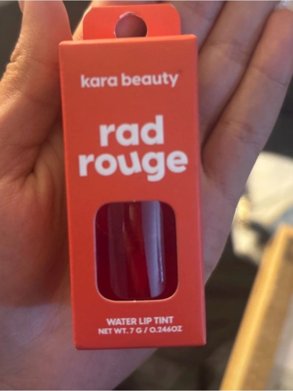 Kara Beauty Rad Rouge Water Lip Tint — Red